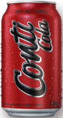 Lata Conti Cola sem açúcar.